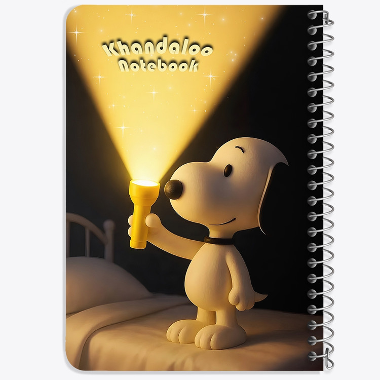 دفتر نقاشی 50 برگ خندالو طرح اسنوپی (Snoopy) کد N9762