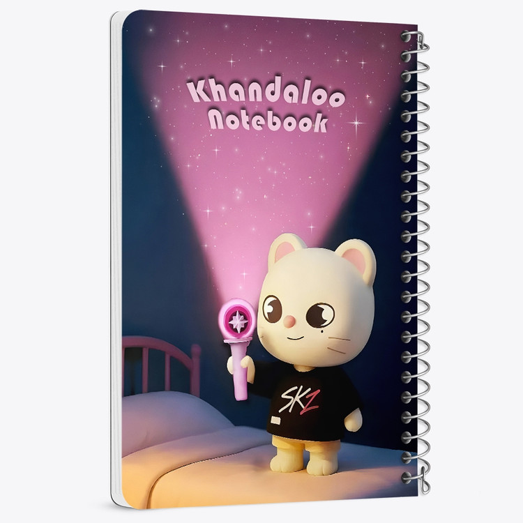 دفتر نقاشی 50 برگ خندالو طرح اسکیزو (Jiniret Stray kids) کد N9743