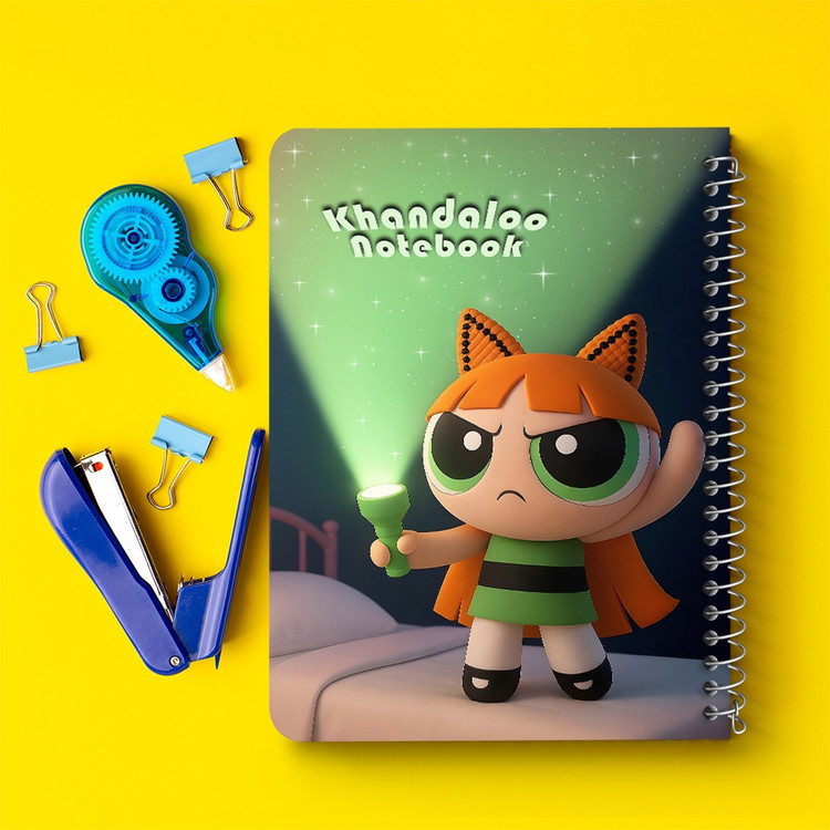 دفتر نقاشی 50 برگ خندالو طرح پاورپاف گرلز (The Powerpuff Girls) کد N9726