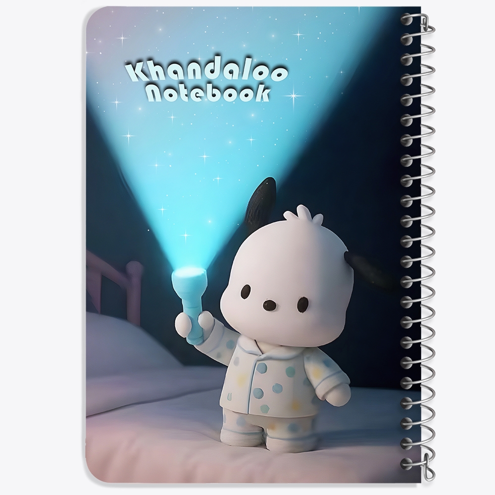 دفتر نقاشی 50 برگ خندالو طرح پوچاکو (Pochacco) کد N9724