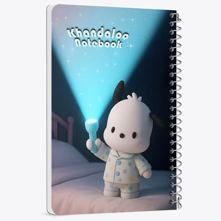 دفتر نقاشی 50 برگ خندالو طرح پوچاکو (Pochacco) کد N9724
