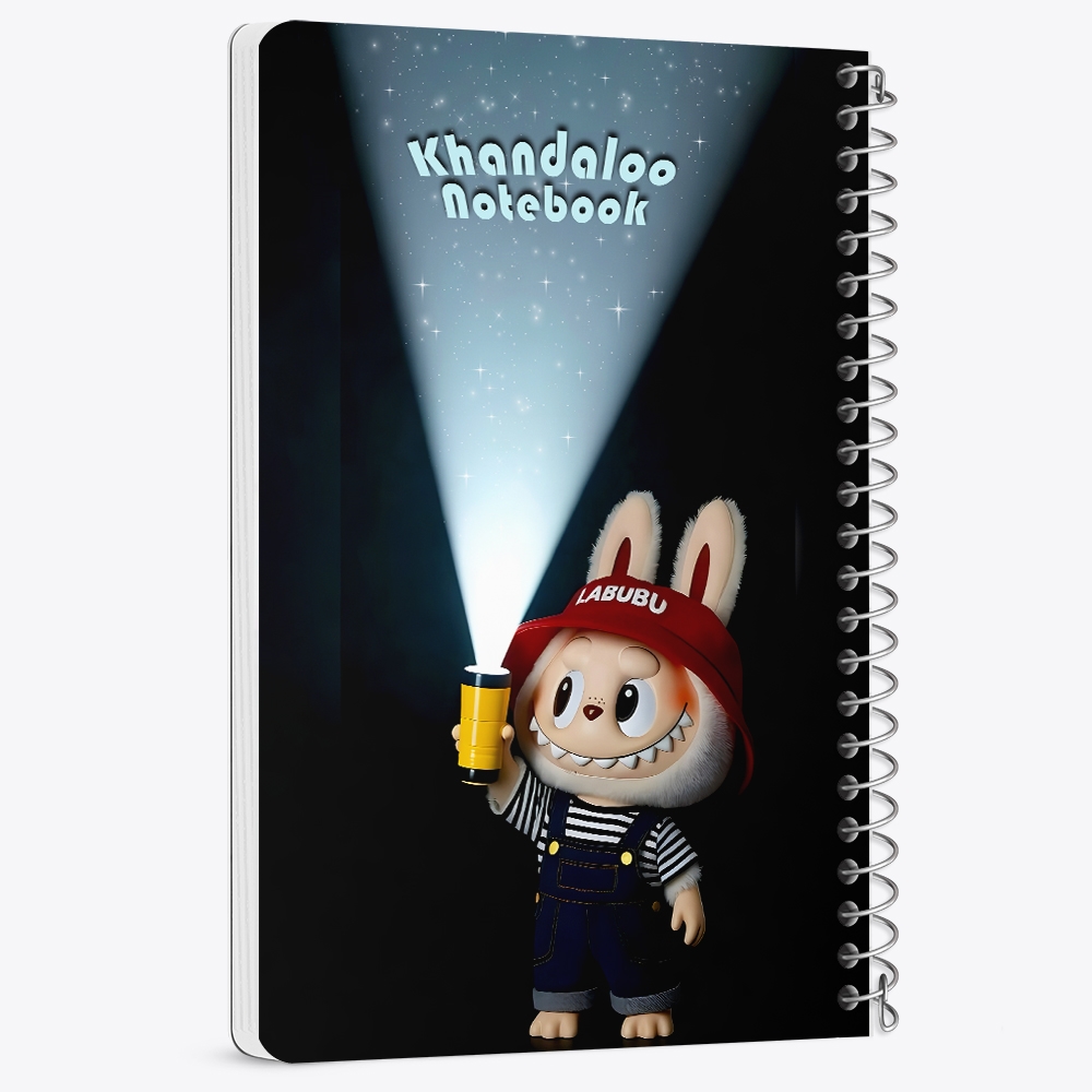 دفتر نقاشی 50 برگ خندالو طرح عروسک لابوبو (Labubu) کد N9717