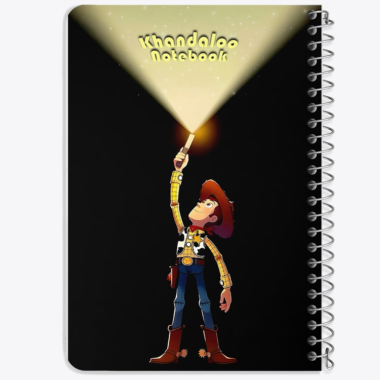 دفتر نقاشی 50 برگ خندالو طرح کابوی داستان اسباب بازی ها کد N9715