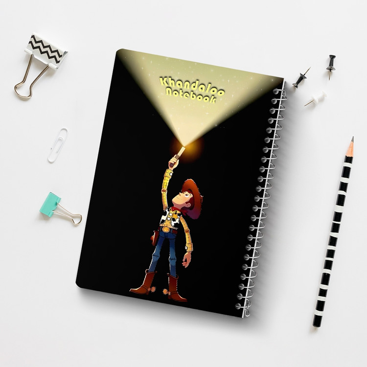 دفتر نقاشی 50 برگ خندالو طرح کابوی داستان اسباب بازی ها کد N9715
