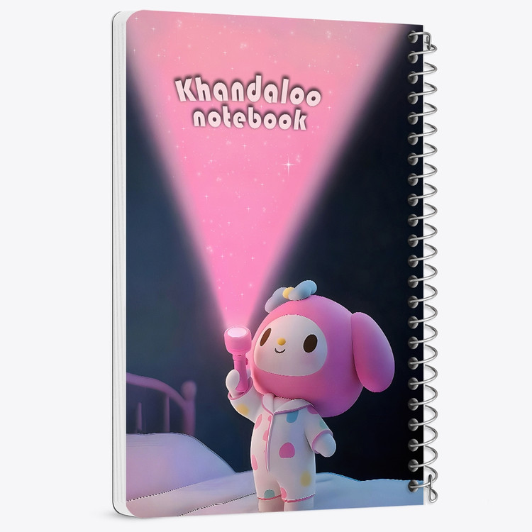 دفتر نقاشی 50 برگ خندالو طرح مای ملودی (My Melody) کد N9709