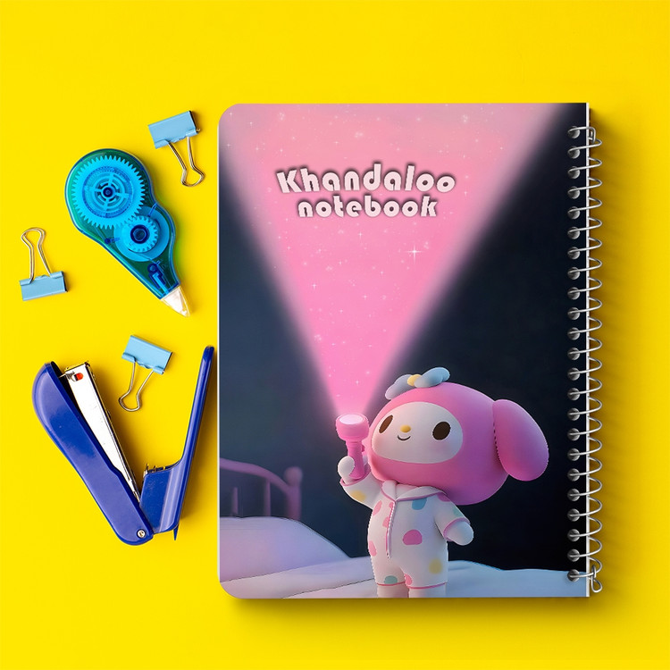 دفتر نقاشی 50 برگ خندالو طرح مای ملودی (My Melody) کد N9709