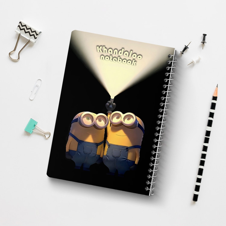 دفتر نقاشی 50 برگ خندالو طرح مینیون ها (Minions) کد N9706