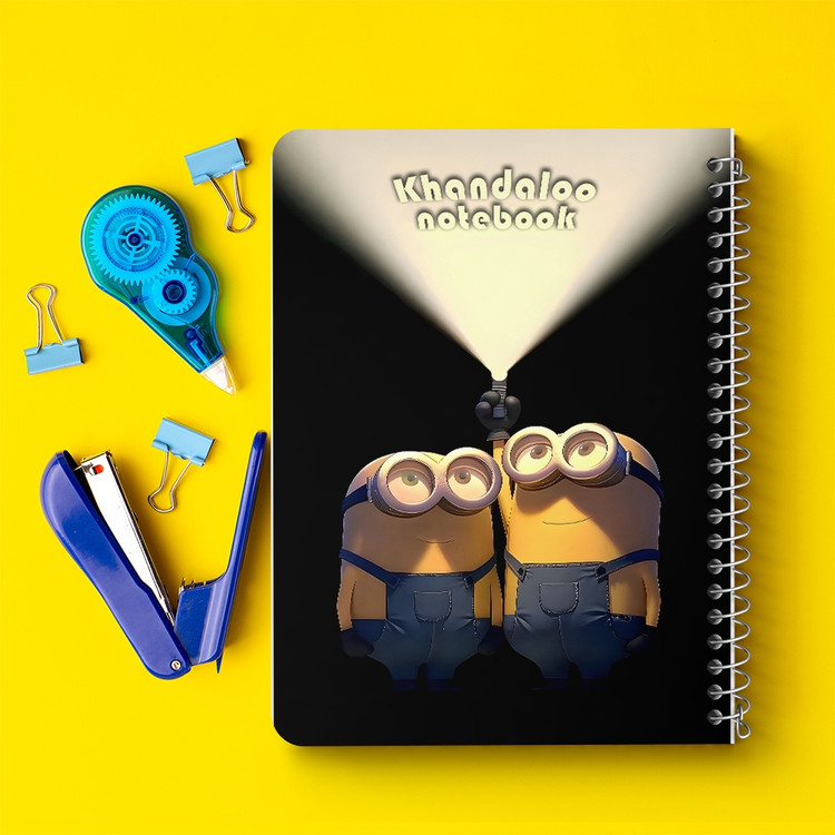 دفتر نقاشی 50 برگ خندالو طرح مینیون ها (Minions) کد N9706