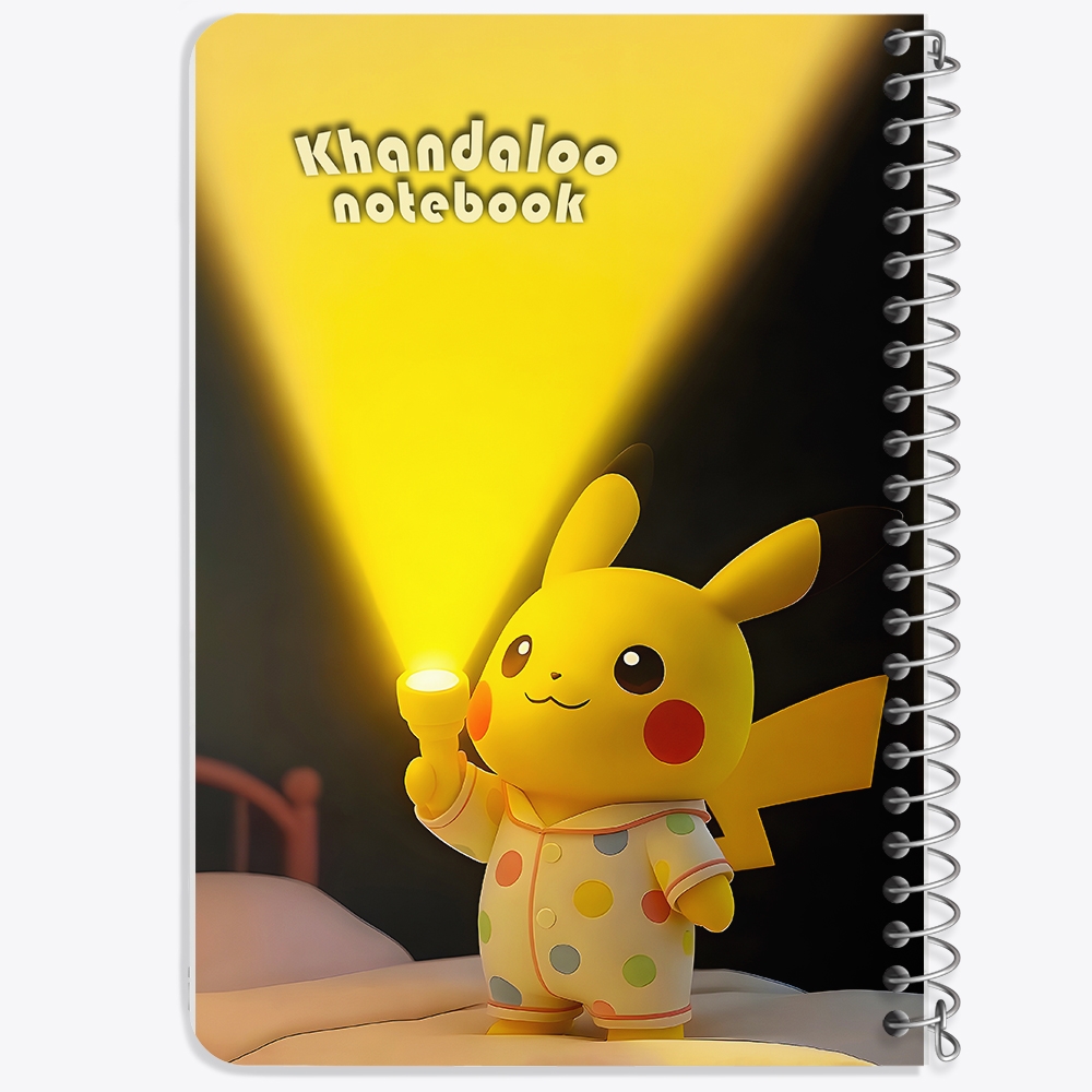 دفتر نقاشی 50 برگ خندالو طرح انیمه پوکمون (Pokemon) کد N9702