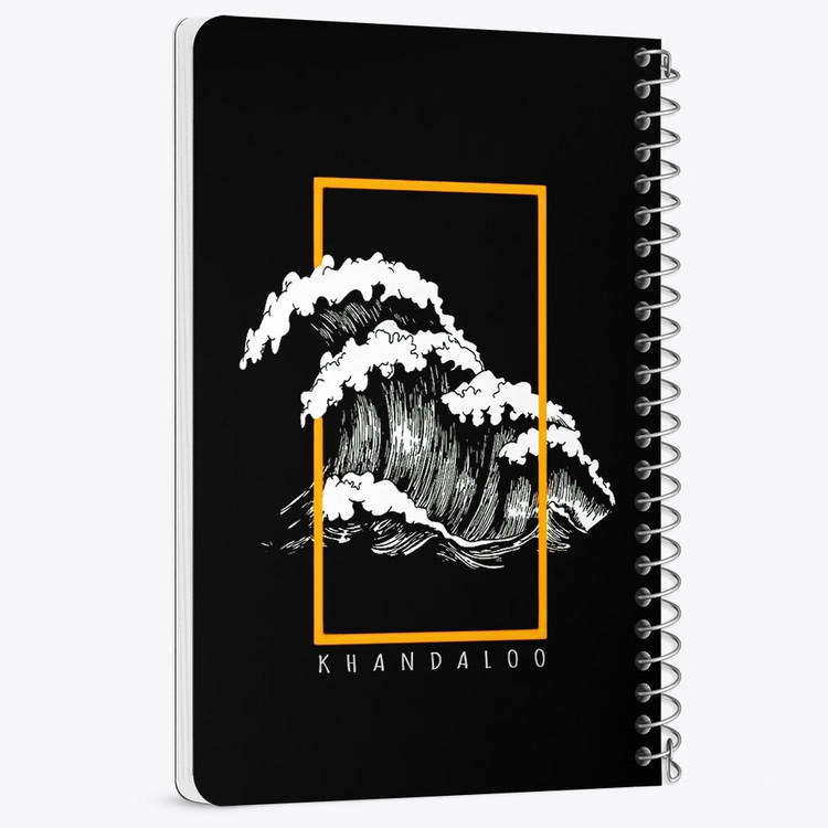 دفتر نقاشی 50 برگ خندالو طرح موج کد N9700
