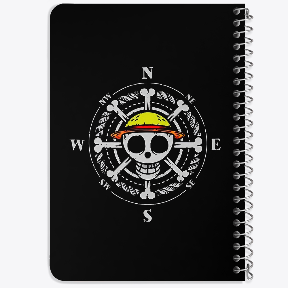 دفتر نقاشی 50 برگ خندالو طرح انیمه وان پیس (One Piece) کد N9693