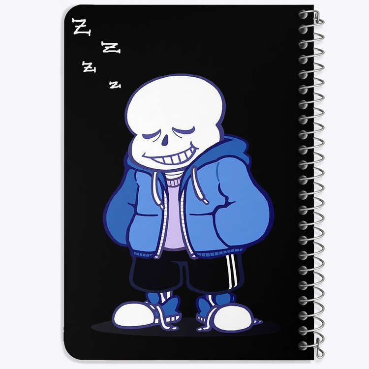 دفتر نقاشی 50 برگ خندالو طرح سنس آندرتیل (Undertale) کد N9682