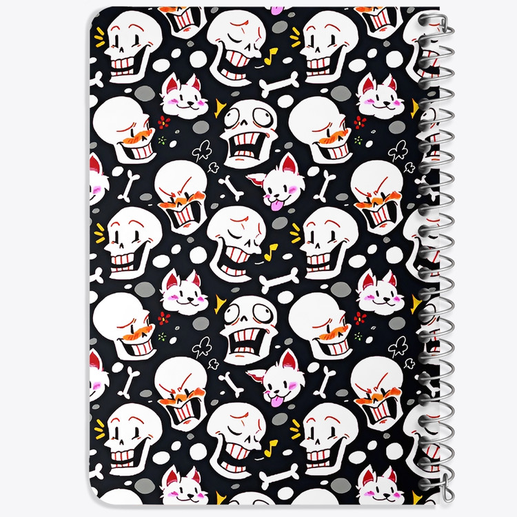 دفتر نقاشی 50 برگ خندالو طرح آندرتیل (Undertale) کد N9677