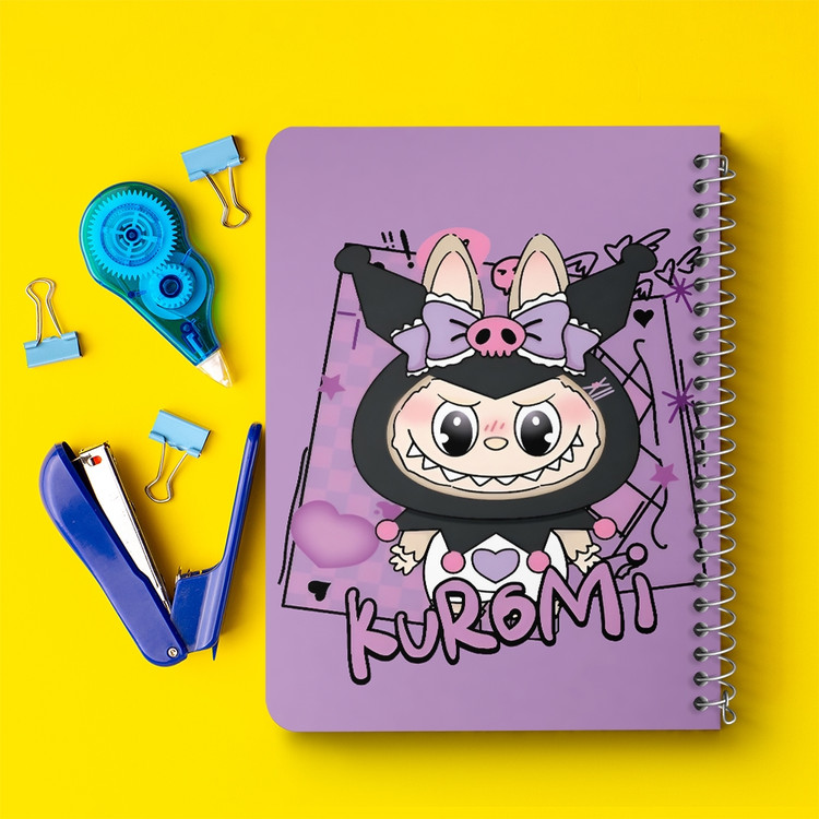 دفتر نقاشی 50 برگ خندالو طرح عروسک لابوبو (Labubu) کد N9666