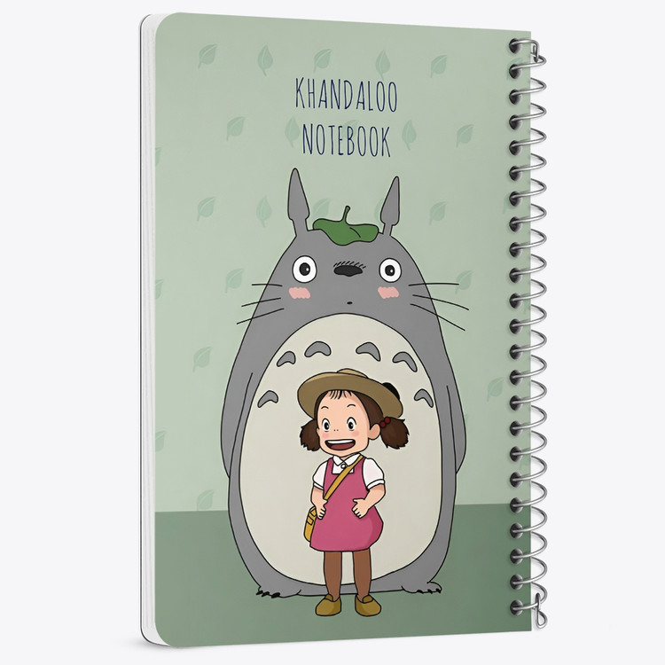 دفتر نقاشی 50 برگ خندالو طرح انیمه توتورو (Totoro) کد N9609