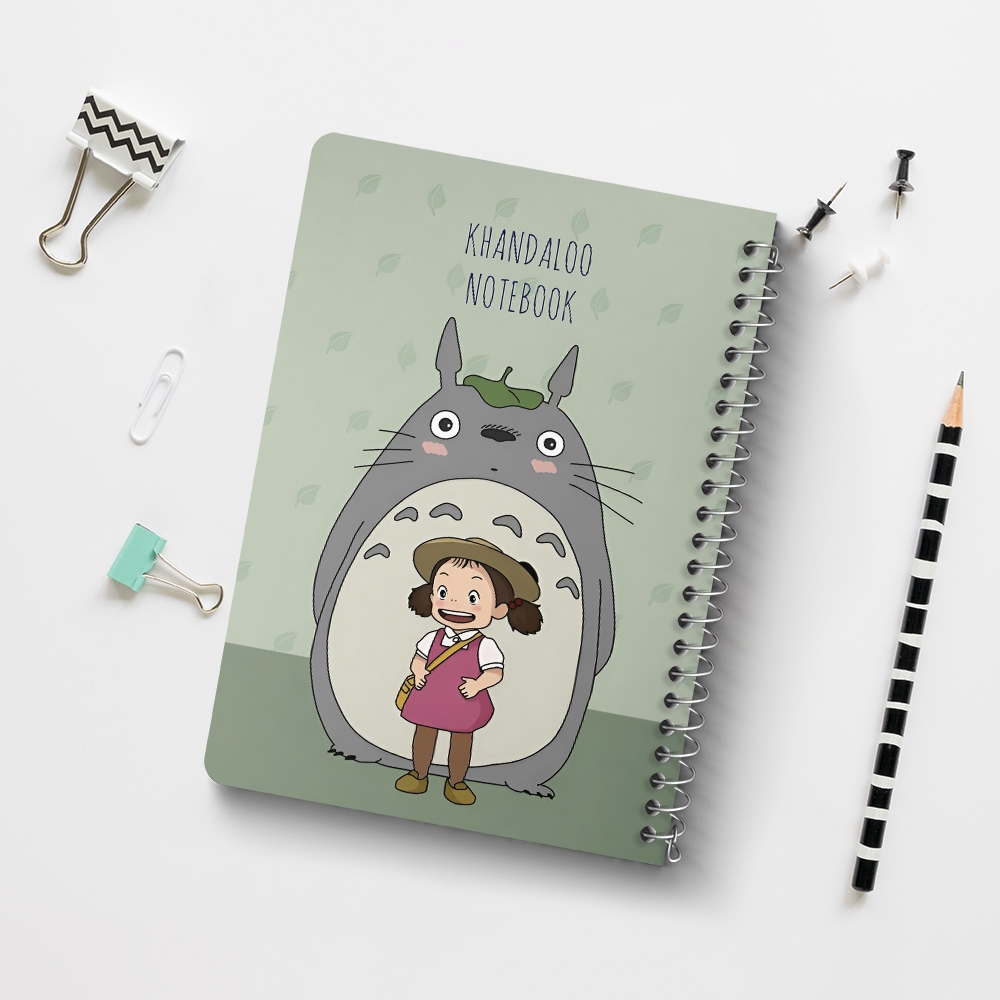 دفتر نقاشی 50 برگ خندالو طرح انیمه توتورو (Totoro) کد N9609