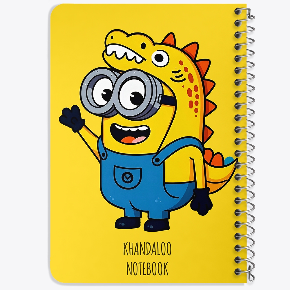 دفتر نقاشی 50 برگ خندالو طرح مینیون ها (Minions) کد N9587