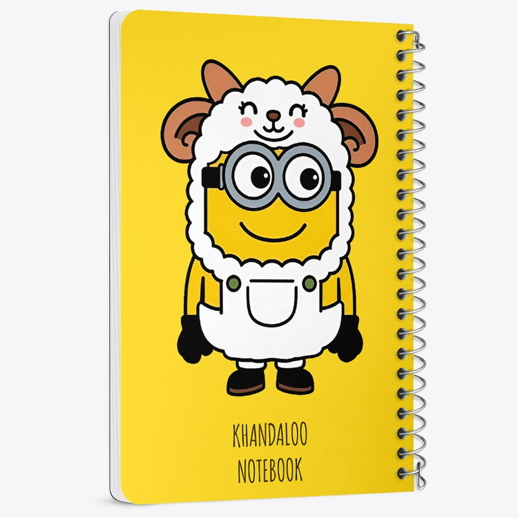 دفتر نقاشی 50 برگ خندالو طرح مینیون ها (Minions) کد N9586