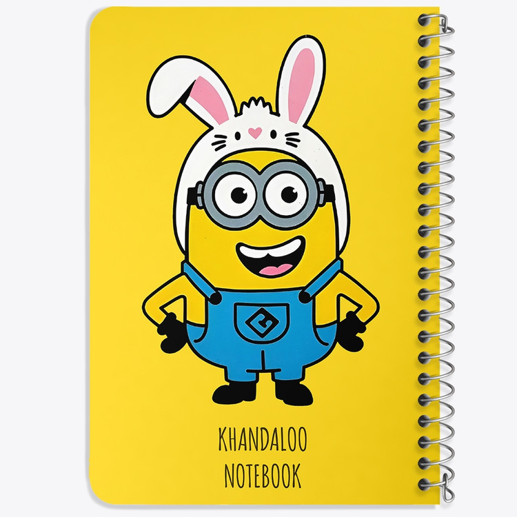 دفتر نقاشی 50 برگ خندالو طرح مینیون ها (Minions) کد N9585
