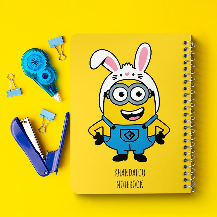 دفتر نقاشی 50 برگ خندالو طرح مینیون ها (Minions) کد N9585