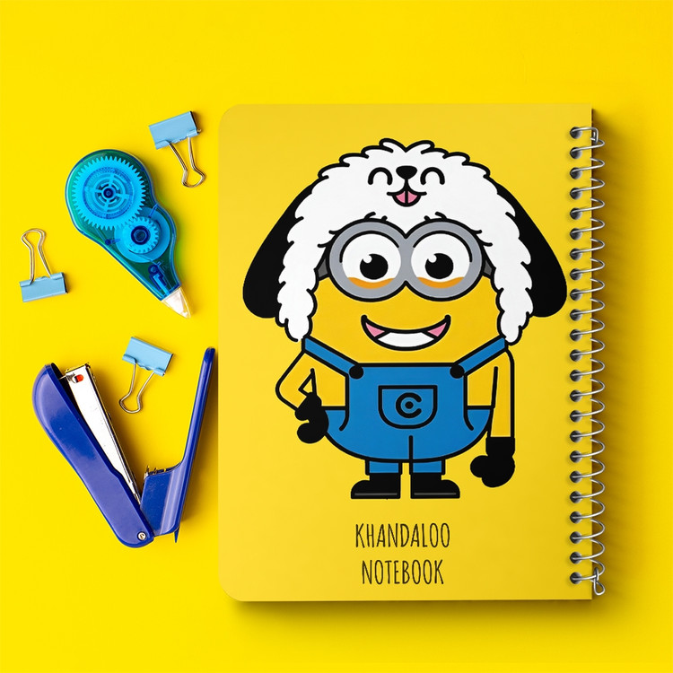 دفتر نقاشی 50 برگ خندالو طرح مینیون ها (Minions) کد N9584