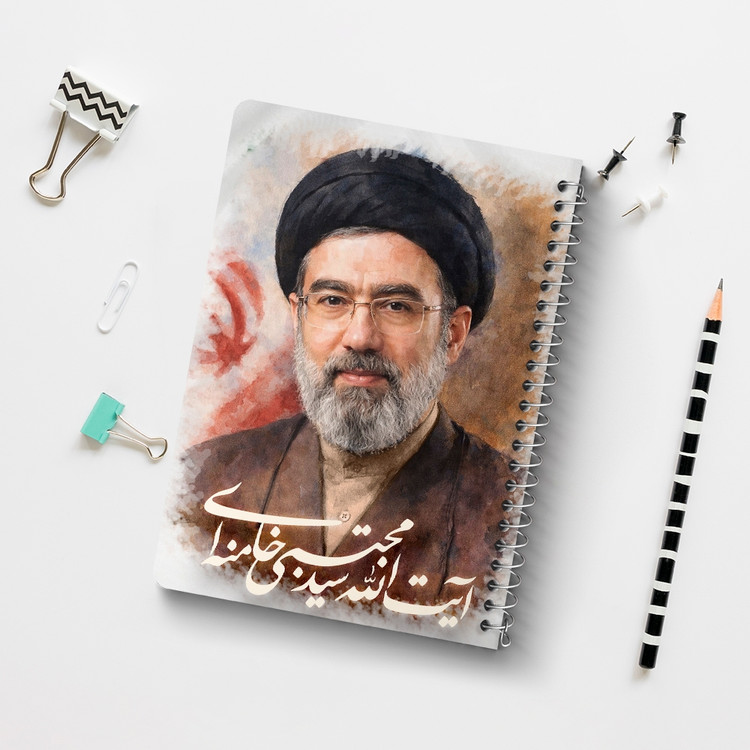 دفتر نقاشی 50 برگ خندالو طرح آیت الله سید مجتبی خامنه ای کد 38508