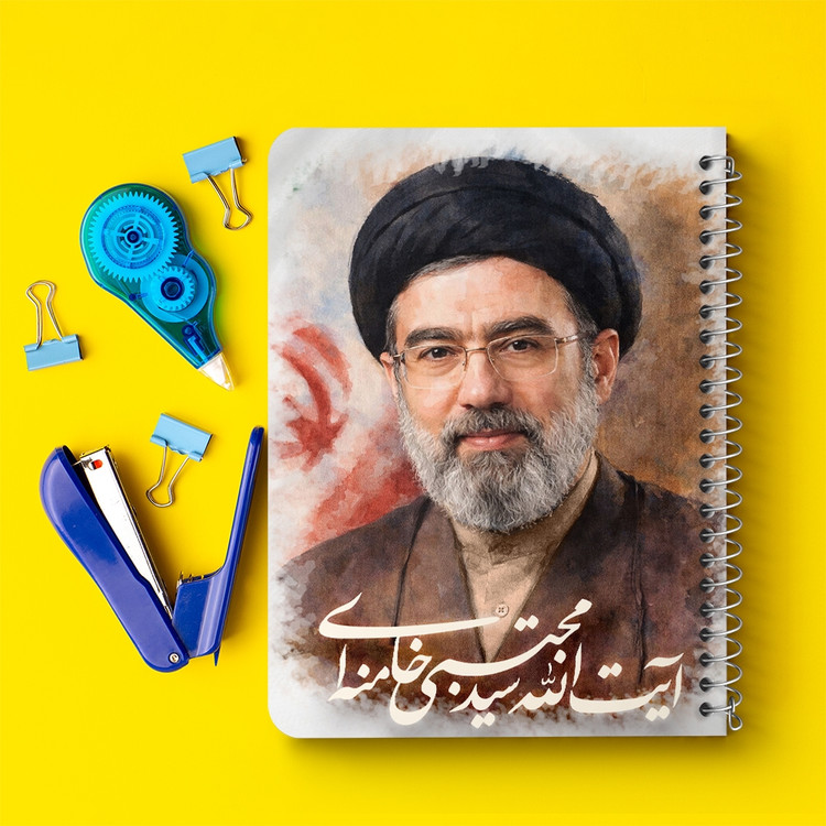 دفتر نقاشی 50 برگ خندالو طرح آیت الله سید مجتبی خامنه ای کد 38508