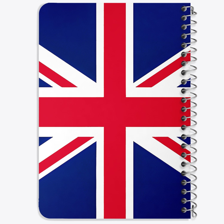 دفتر نقاشی 50 برگ خندالو طرح پرچم انگلیس (England) کد 38474