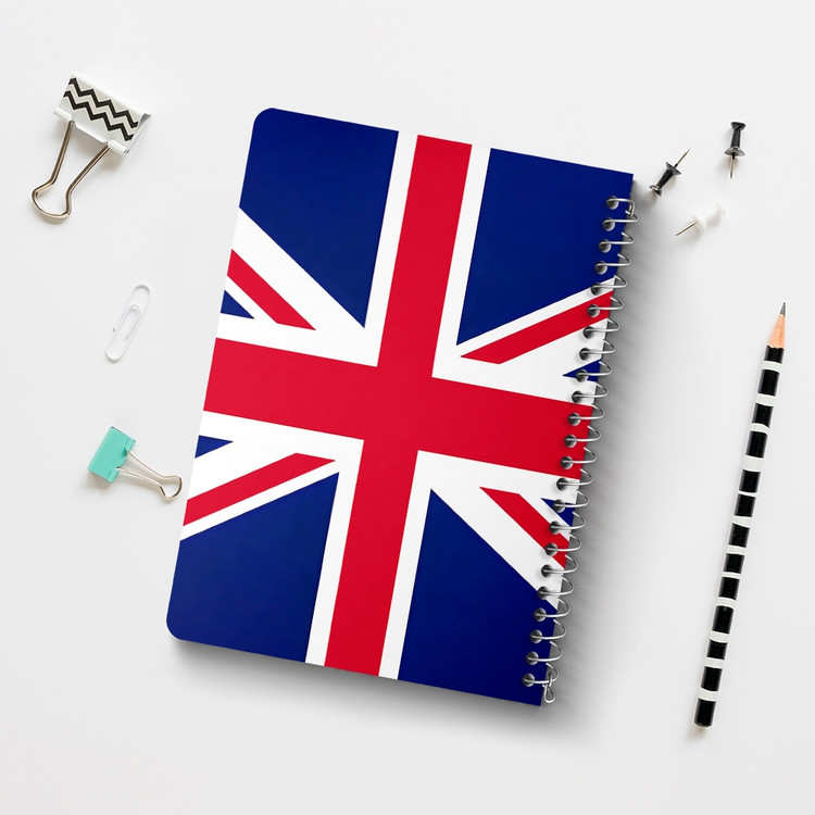 دفتر نقاشی 50 برگ خندالو طرح پرچم انگلیس (England) کد 38474