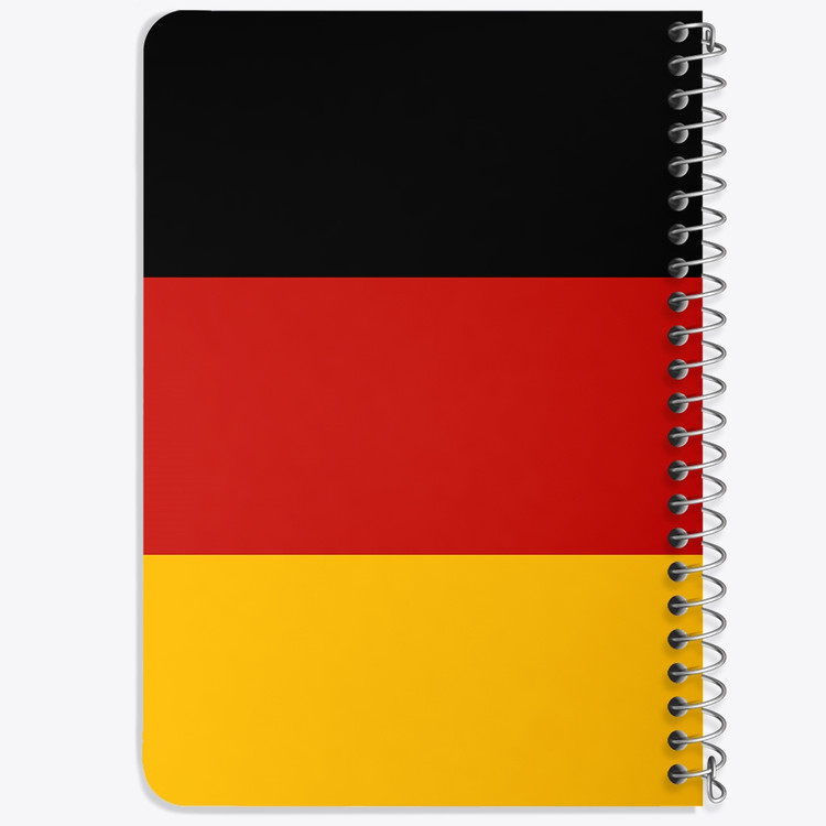 دفتر نقاشی 50 برگ خندالو طرح پرچم آلمان (Germany) کد 38473
