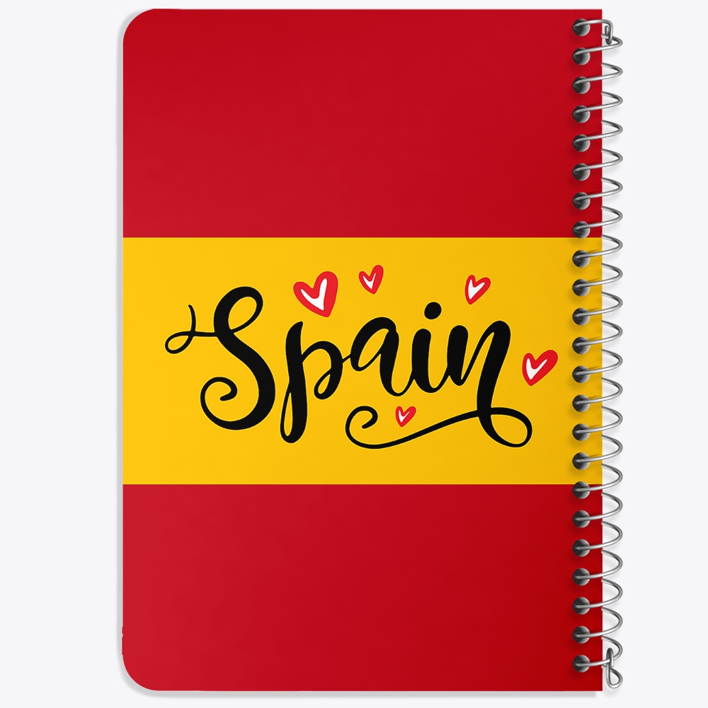دفتر نقاشی 50 برگ خندالو طرح اسپانیا (Spain) کد 38469