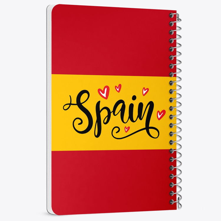 دفتر نقاشی 50 برگ خندالو طرح اسپانیا (Spain) کد 38469