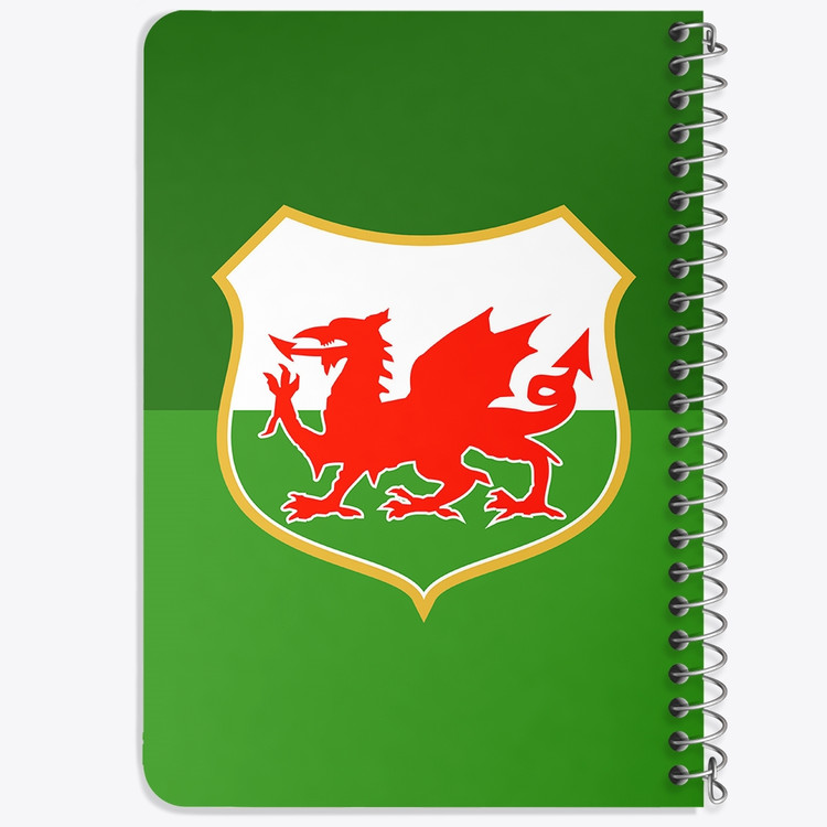 دفتر نقاشی 50 برگ خندالو طرح پرچم ولز (Wales) کد 38463
