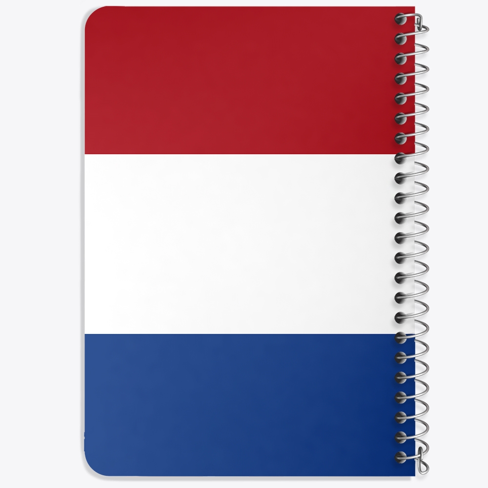 دفتر نقاشی 50 برگ خندالو طرح پرچم هلند (Netherlands) کد 38454