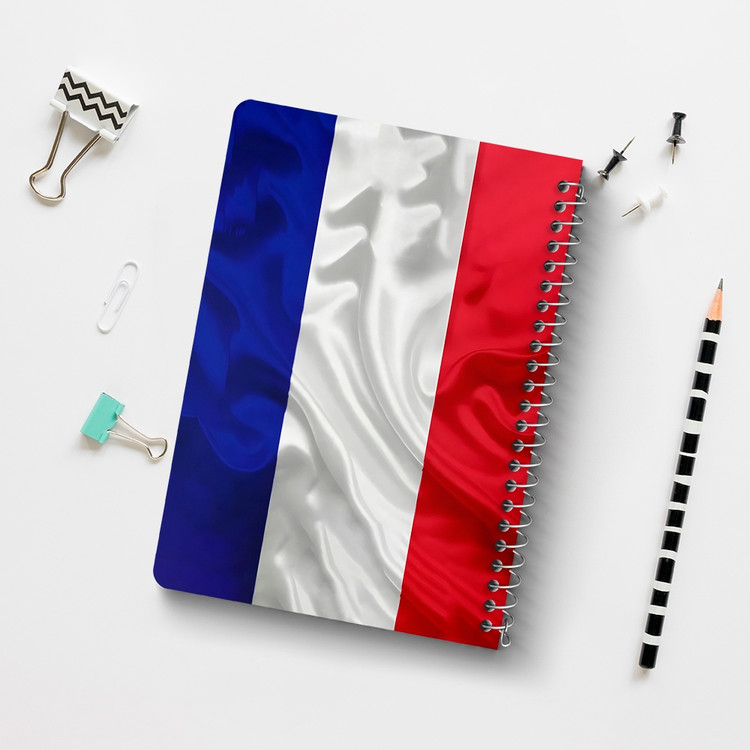 دفتر نقاشی 50 برگ خندالو طرح پرچم فرانسه (France) کد 38447