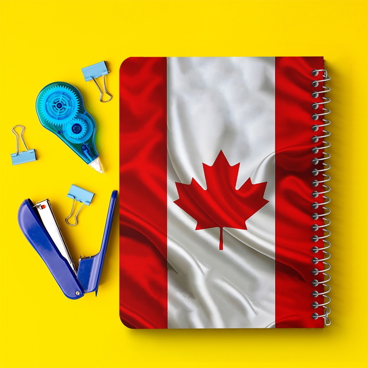 دفتر نقاشی 50 برگ خندالو طرح پرچم کانادا (Canada) کد 38442