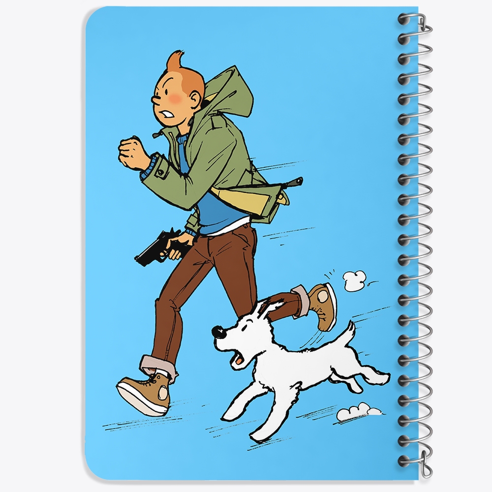 دفتر نقاشی 50 برگ خندالو طرح تن تن (Tintin) کد 38320
