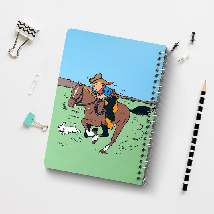 دفتر نقاشی 50 برگ خندالو طرح تن تن (Tintin) کد 38319
