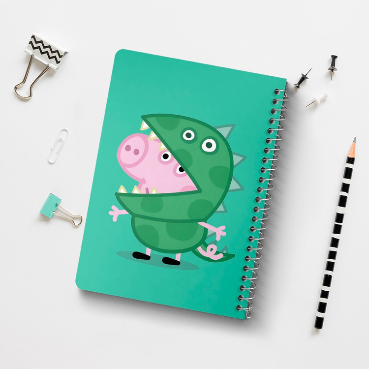 دفتر نقاشی 50 برگ خندالو طرح انیمیشن پپا پیگ (peppa pig) کد 38156