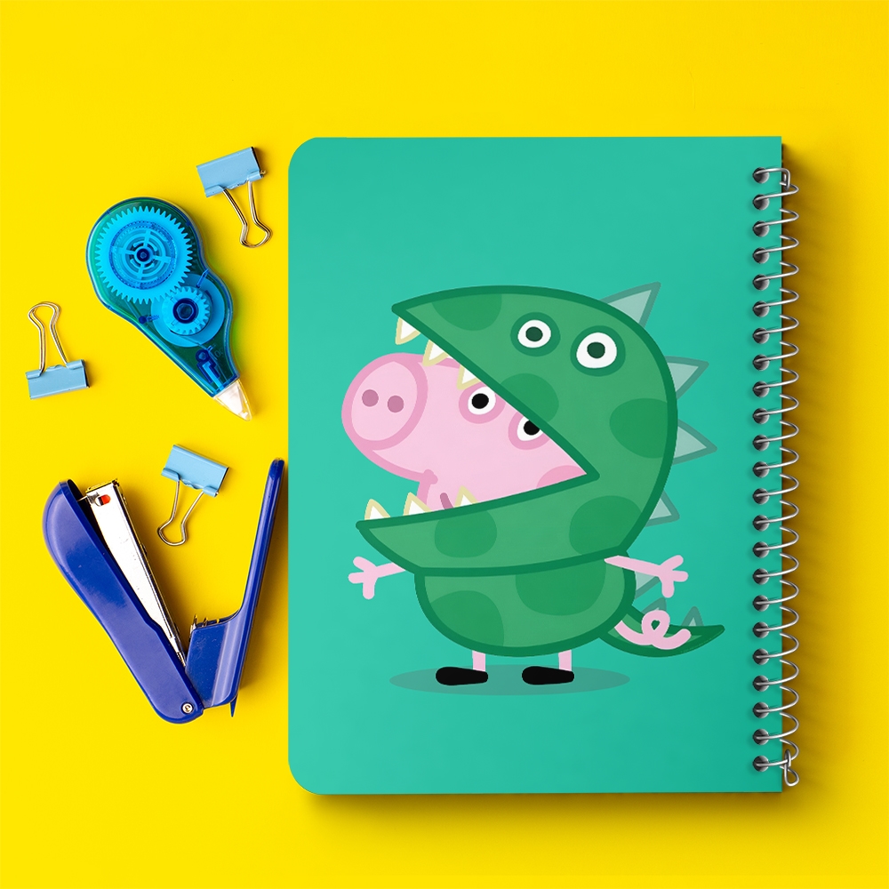 دفتر نقاشی 50 برگ خندالو طرح انیمیشن پپا پیگ (peppa pig) کد 38156