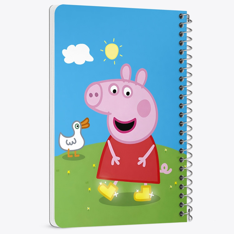 دفتر نقاشی 50 برگ خندالو طرح انیمیشن پپا پیگ (peppa pig) کد 38155
