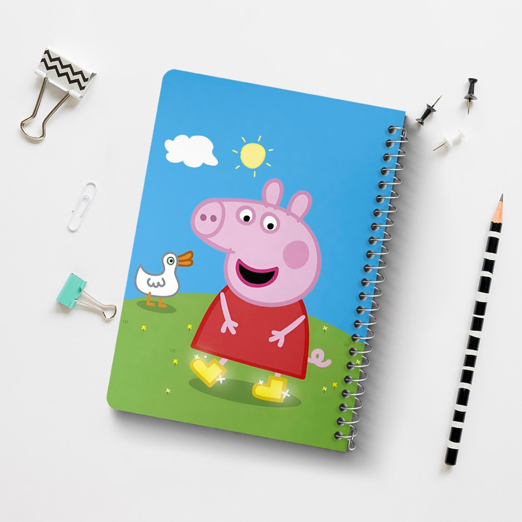 دفتر نقاشی 50 برگ خندالو طرح انیمیشن پپا پیگ (peppa pig) کد 38155