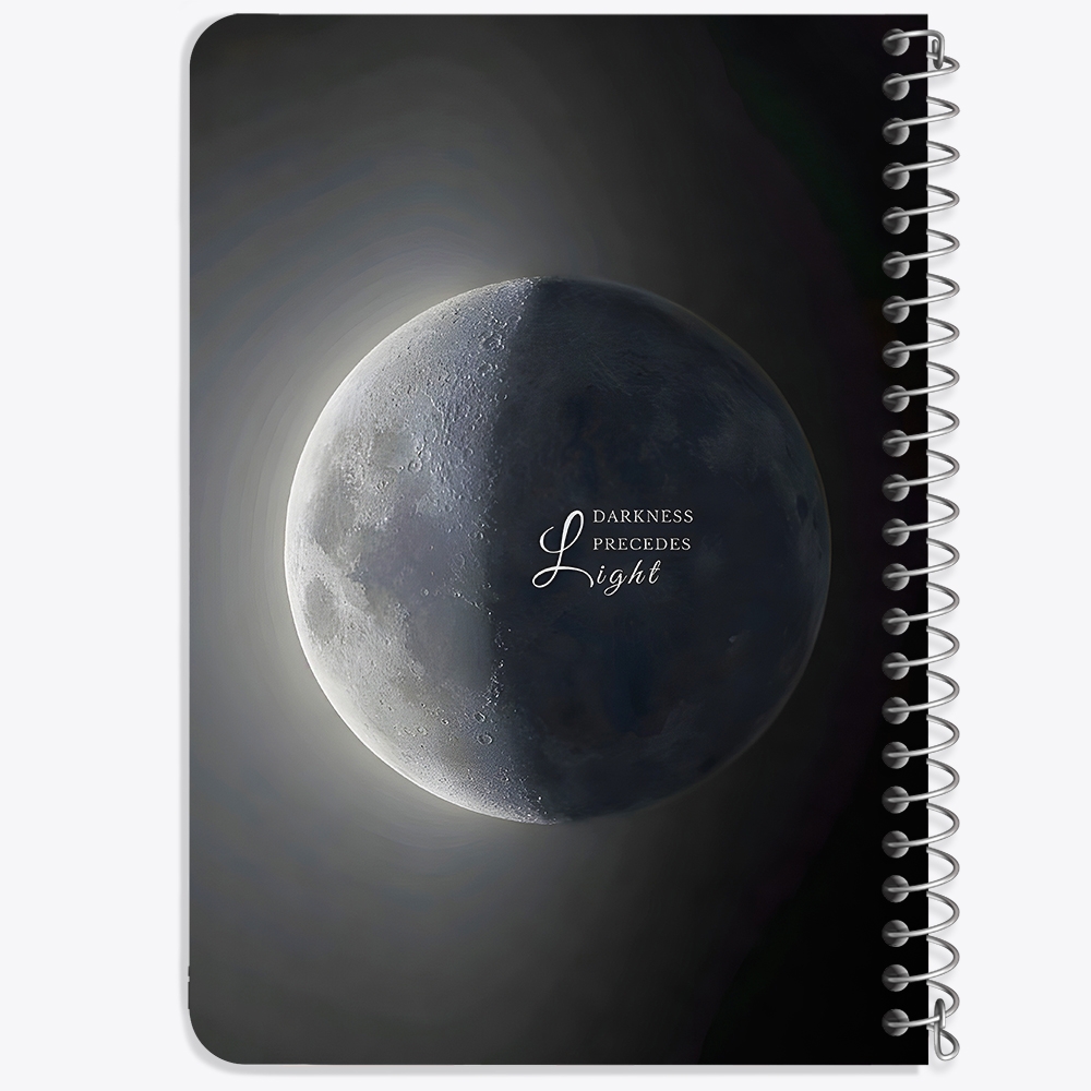 دفتر نقاشی 50 برگ خندالو طرح ماه (Moon) کد 38086