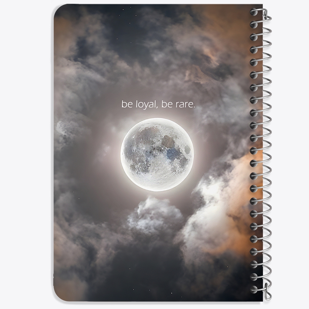 دفتر نقاشی 50 برگ خندالو طرح ماه (Moon) کد 38084
