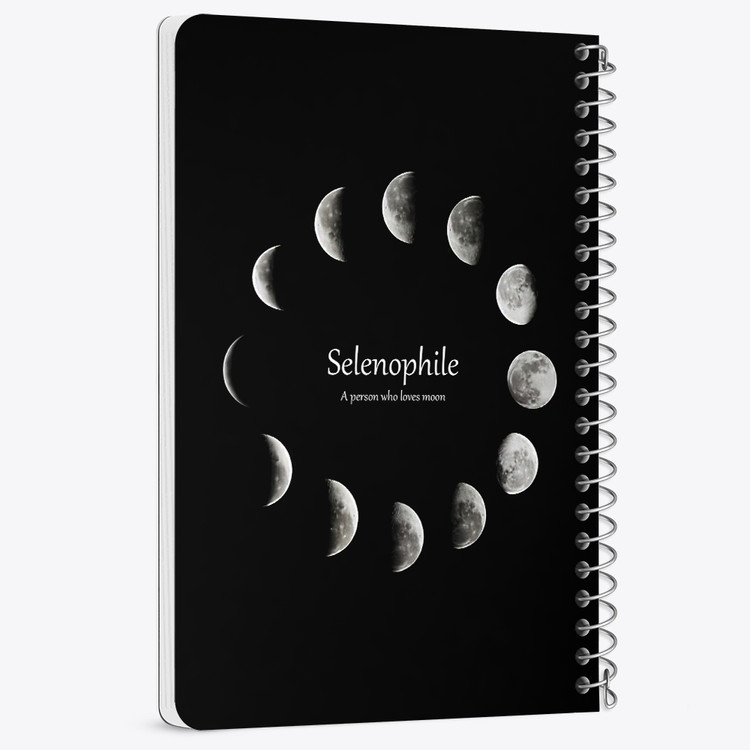 دفتر نقاشی 50 برگ خندالو طرح ماه (Moon) کد 38082