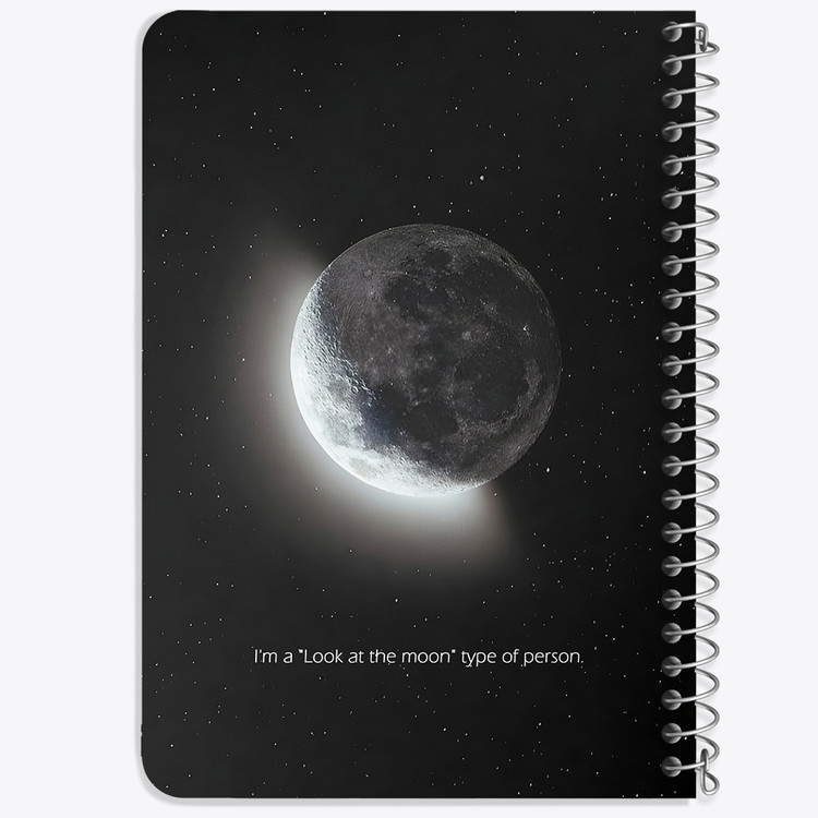 دفتر نقاشی 50 برگ خندالو طرح ماه (Moon) کد 38081