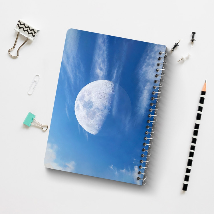 دفتر نقاشی 50 برگ خندالو طرح ماه (Moon) کد 38079