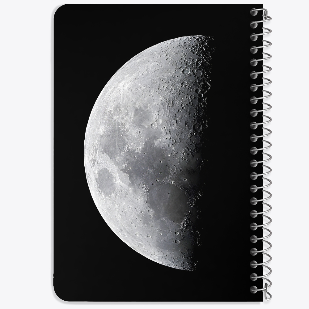 دفتر نقاشی 50 برگ خندالو طرح ماه (Moon) کد 38076