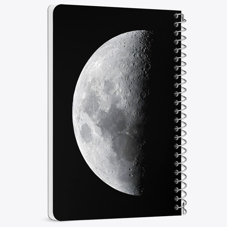 دفتر نقاشی 50 برگ خندالو طرح ماه (Moon) کد 38076