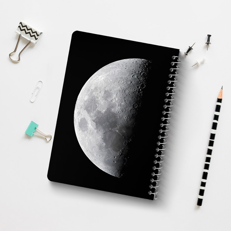دفتر نقاشی 50 برگ خندالو طرح ماه (Moon) کد 38076